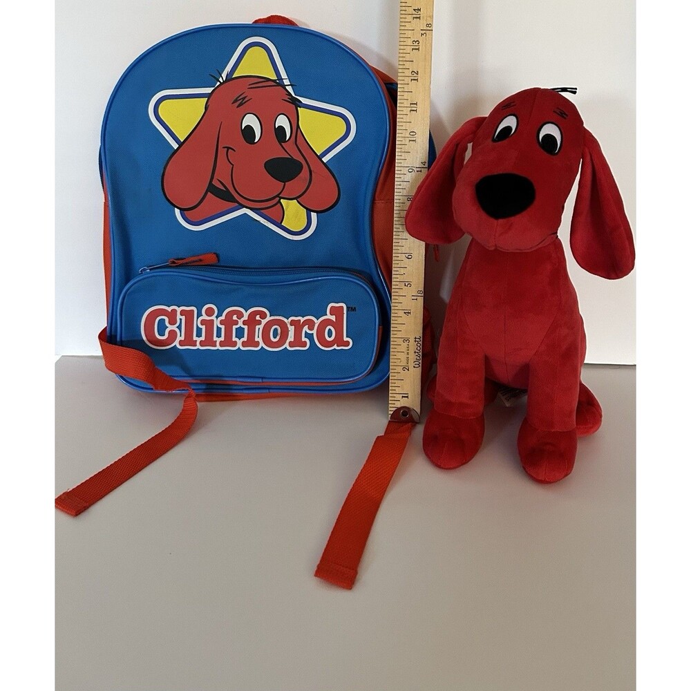 Clifford the Big Red Dog Backpack and Plush Kohls Cares 2016 - Picture 12 of 16